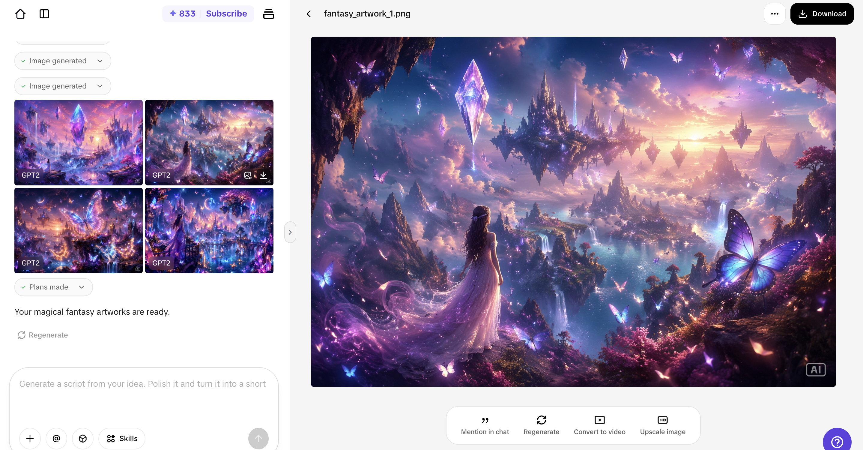 Export your image