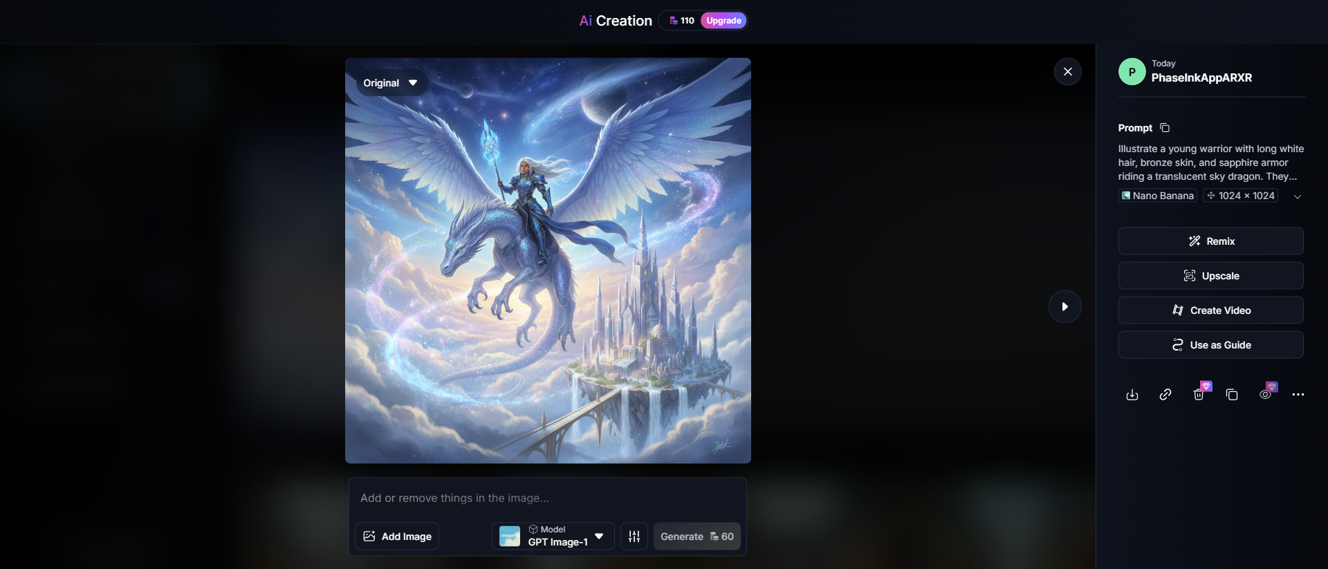 Leonardo AI fantasy art generator