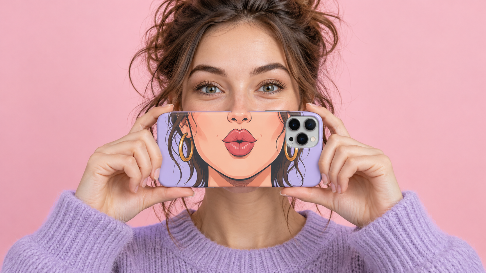 how to create the viral phone cover face photo using ai cover