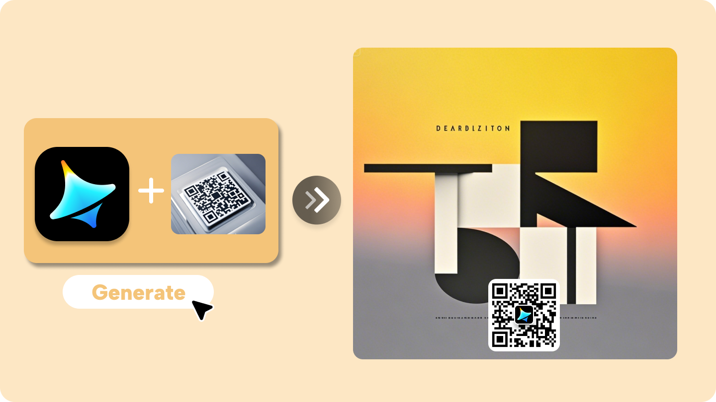 QR code with image