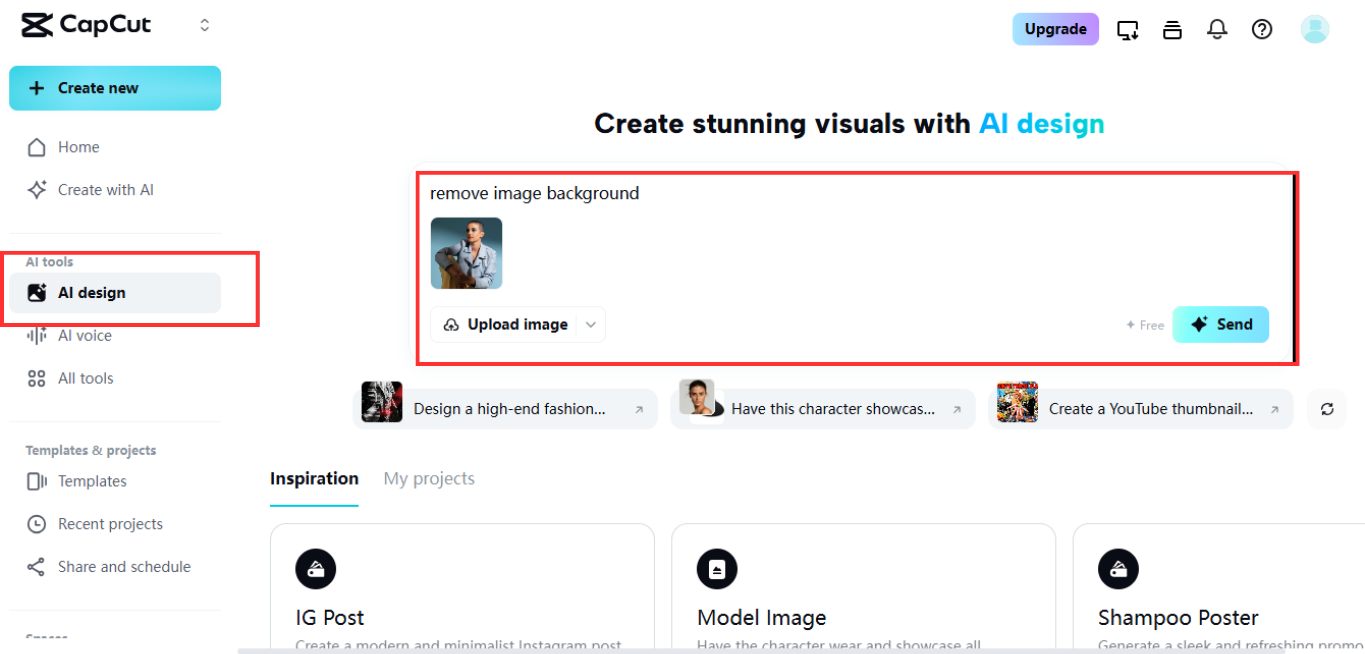 Upload your image