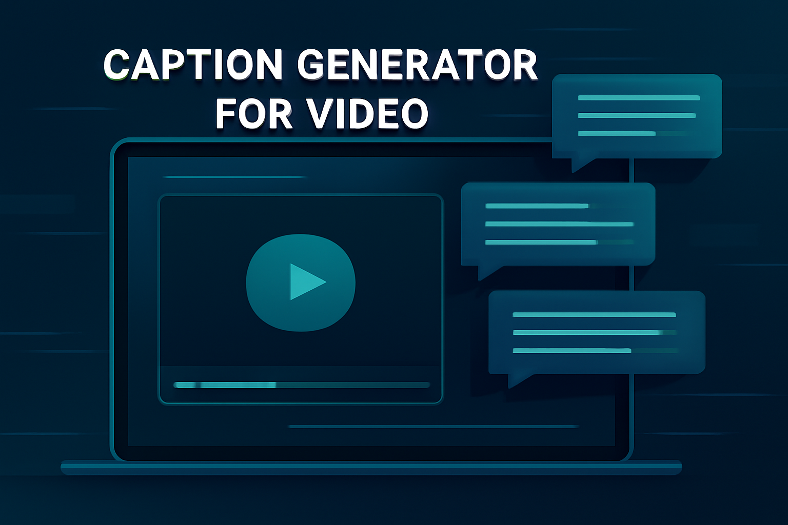 Why use a caption generator for videos