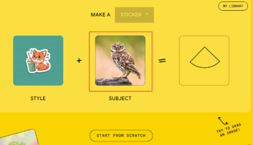 การอัปโหลดภาพไปที่ Google Whisk AI