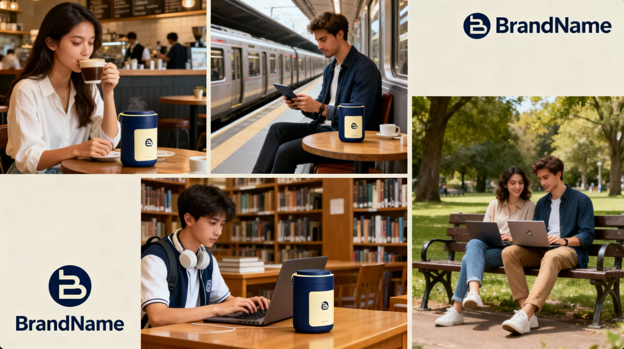 Lifestyle product ad