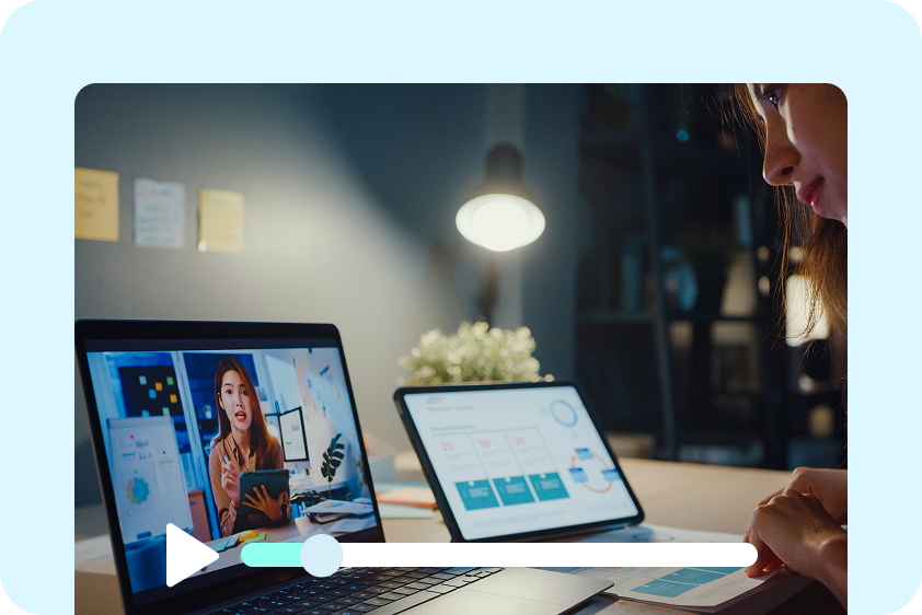 Create online course previews from PDF