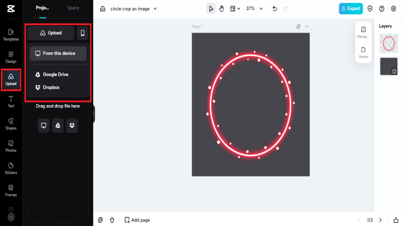 import your image