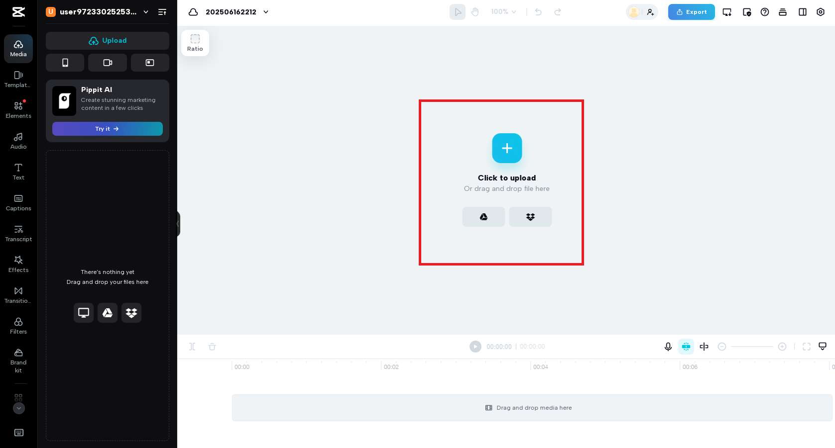 Upload your video