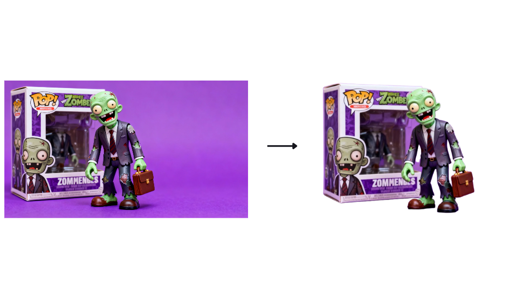 ฟีเจอร์ลบพื้นหลังใน Dreamina