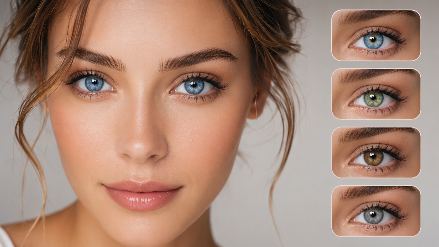 Dreamina eye color test 16:9 AI-generated hero image