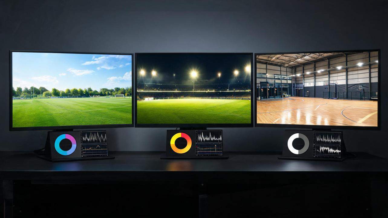 Sports Video Color Grading for Field, Stadium, and Indoor Conditions