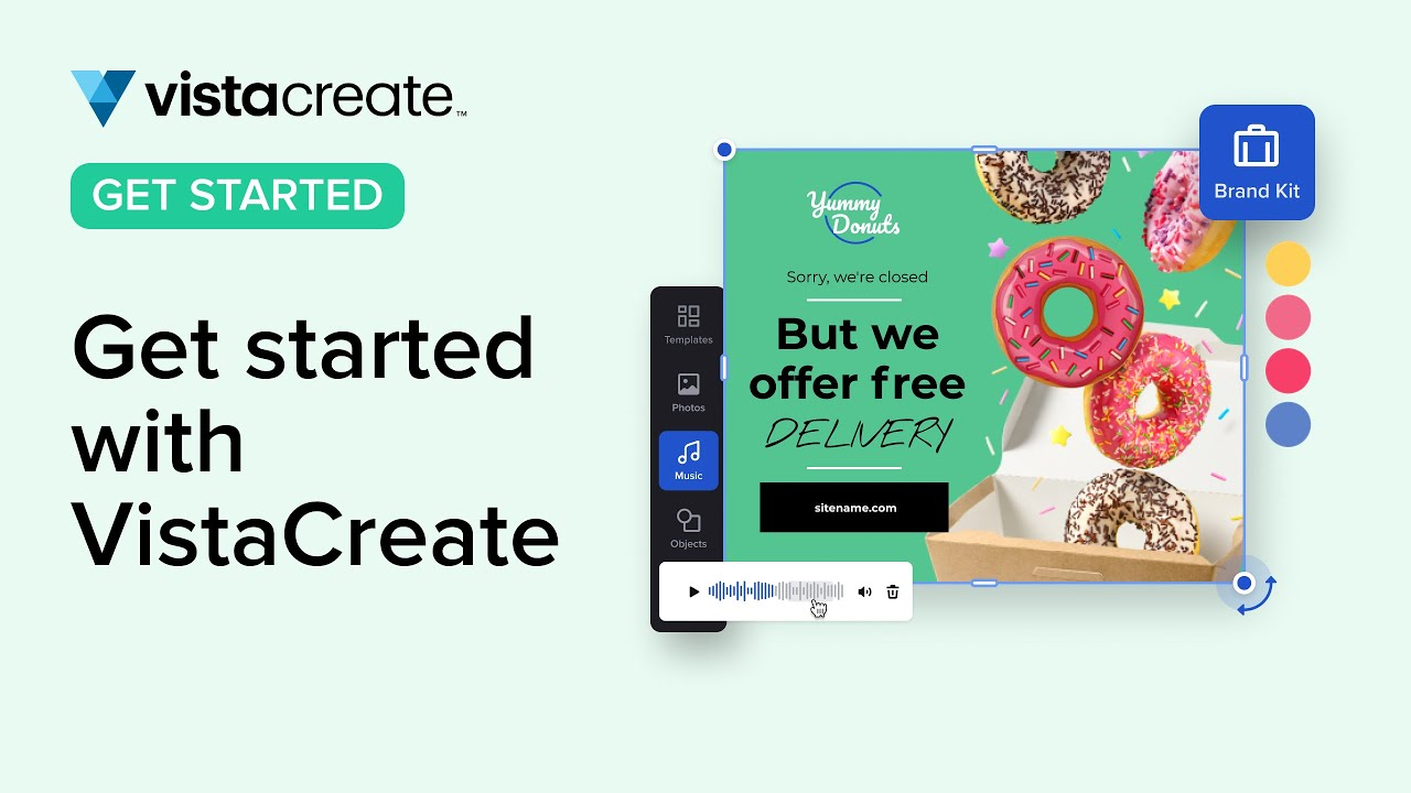 Giao diện VistaCreate