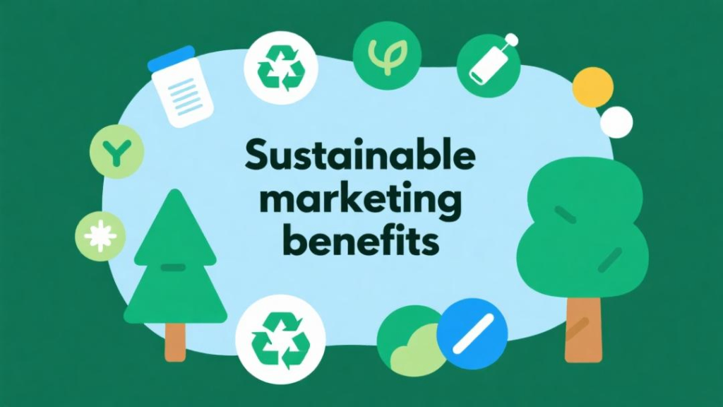 Sustainable marketing benefits