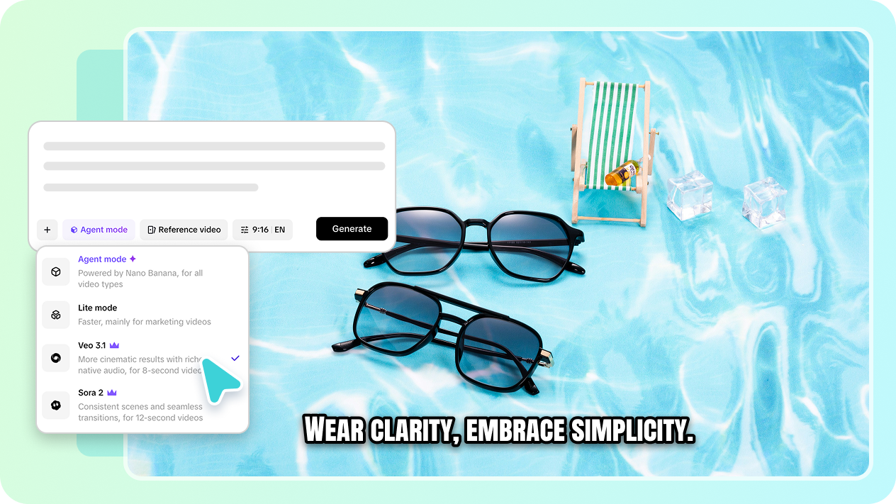 Turn product links into video ads
