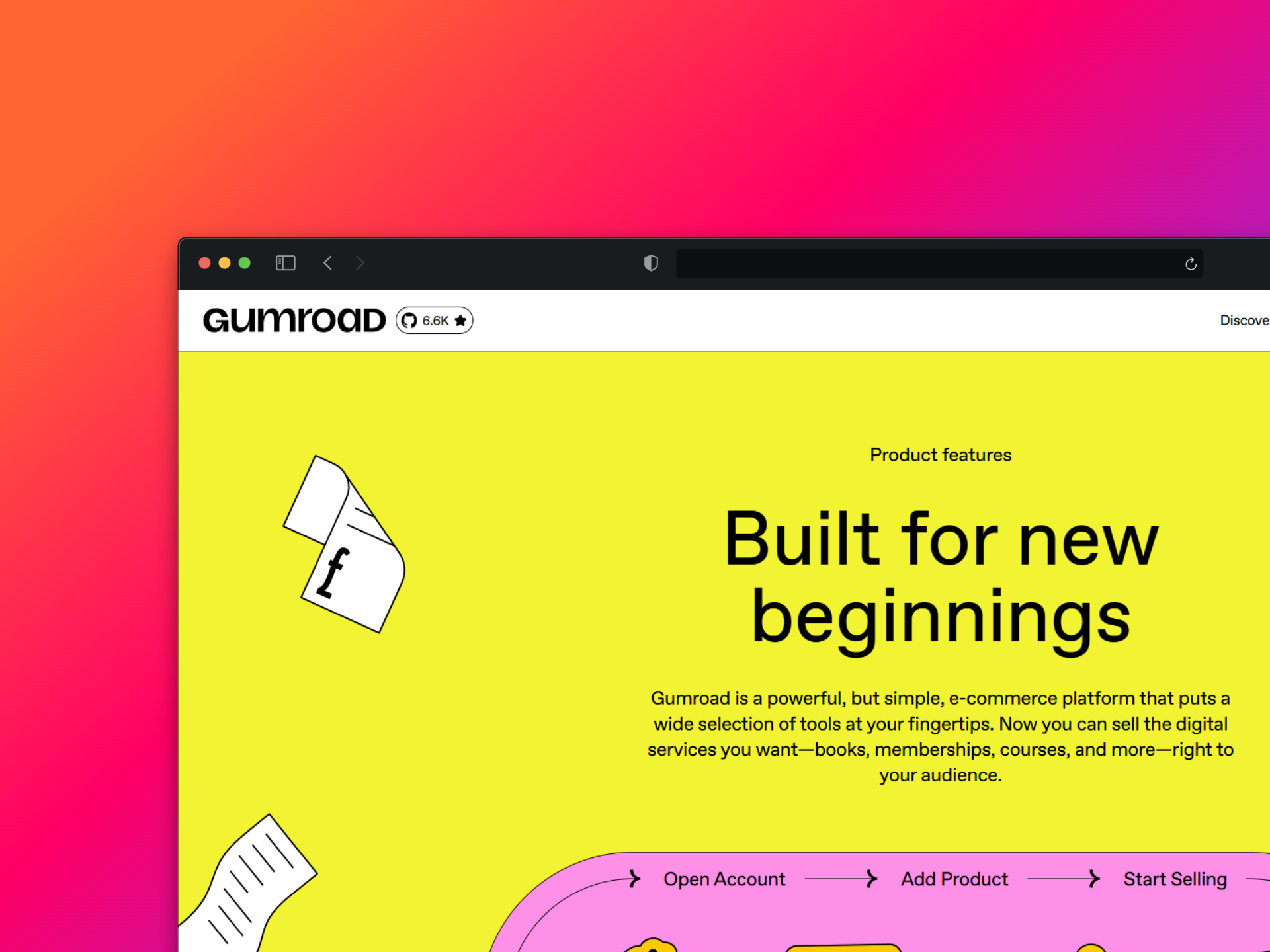 Discovering Gumroad
