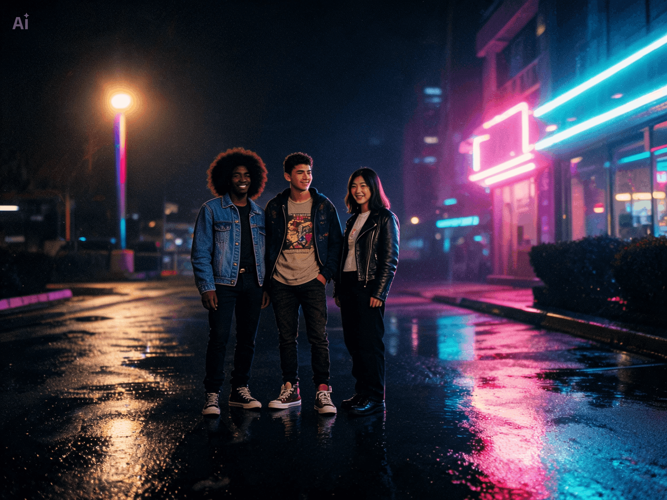 Shape Night Street Portraits
