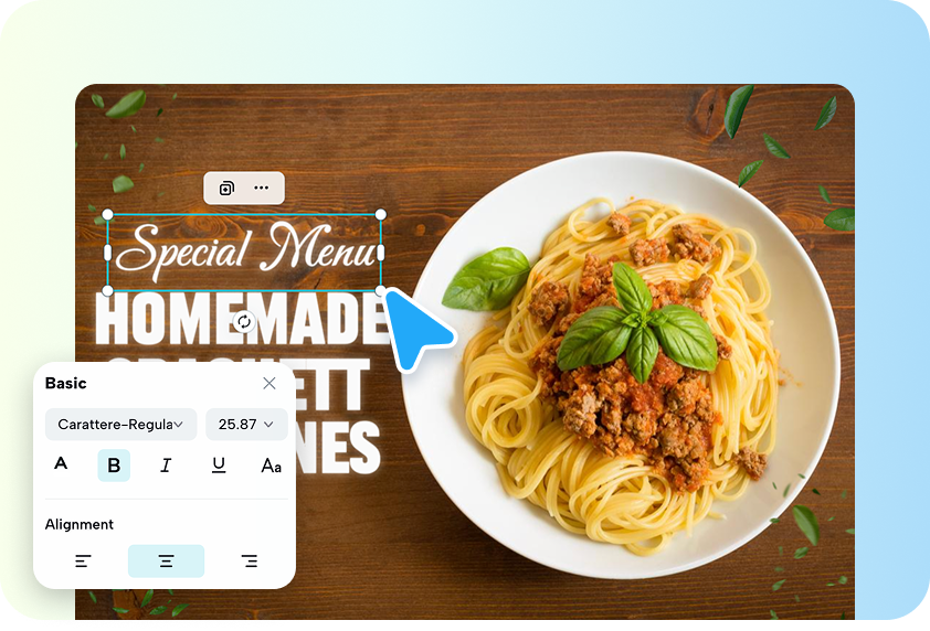 Social media posts creation