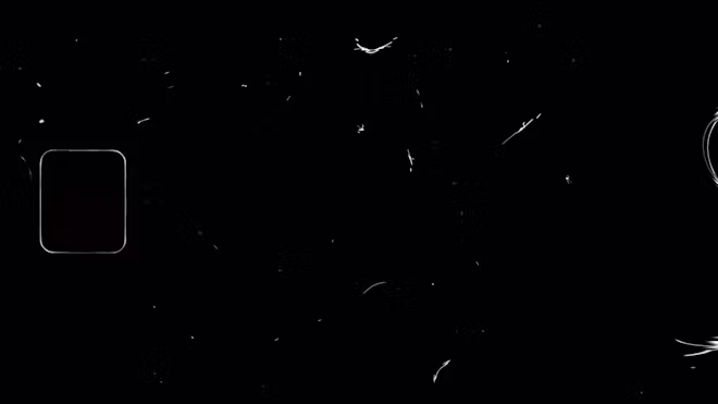 An 8mm film noise overlay with a vintage noise effect