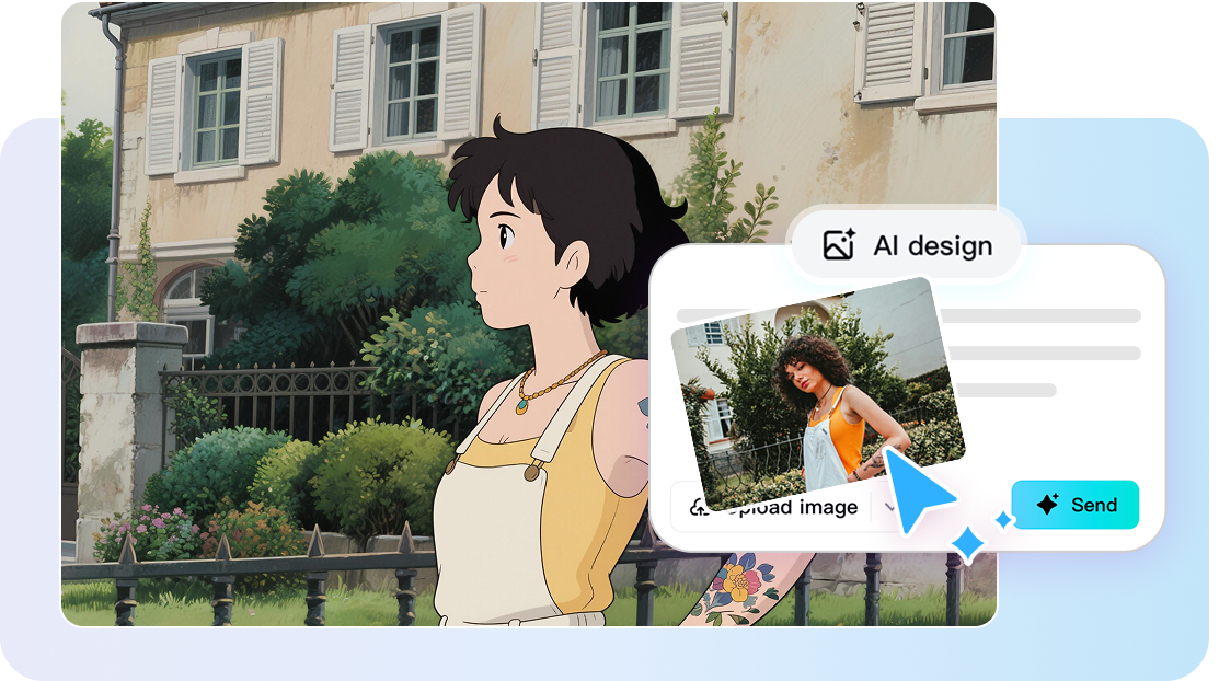 Convierte fotos en arte estilo Studio Ghibli.