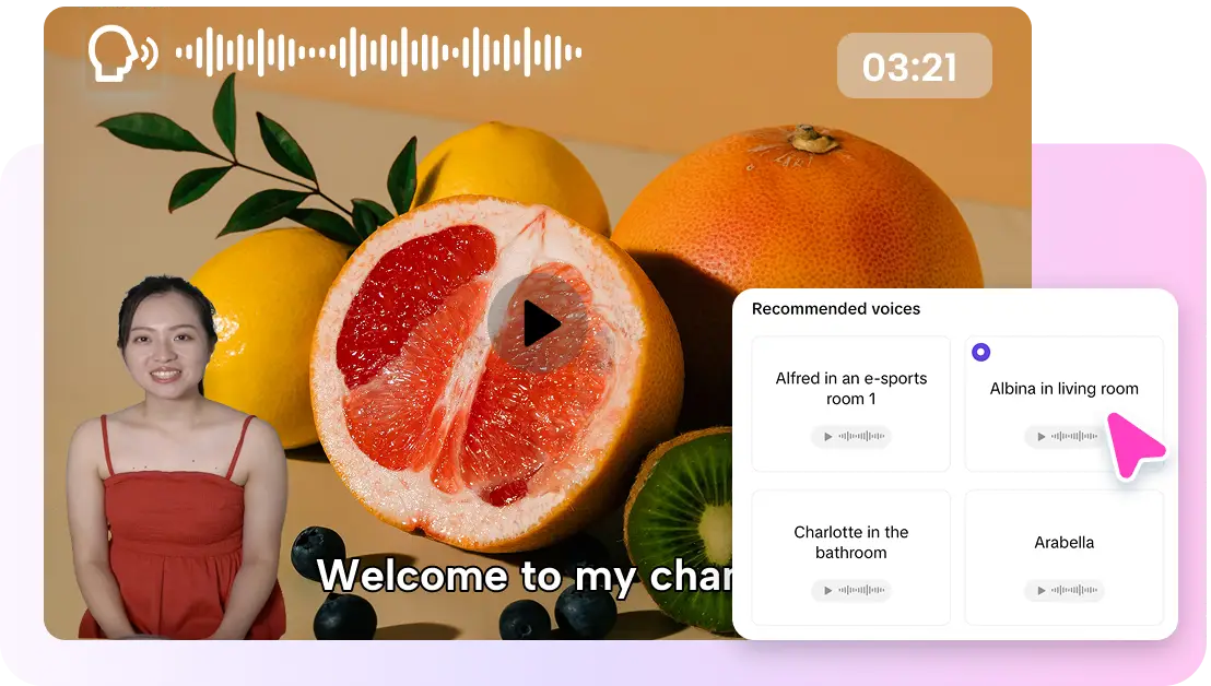 Create lip sync dubbing videos