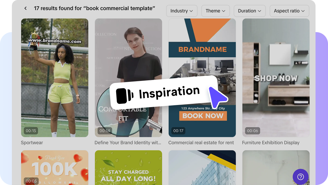 Modification des modèles pour créer une bande annonce d'un livre avec Pippit