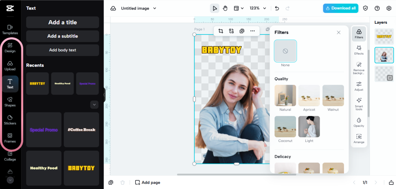 Exportieren Sie Ihr professionelles Ergebnis