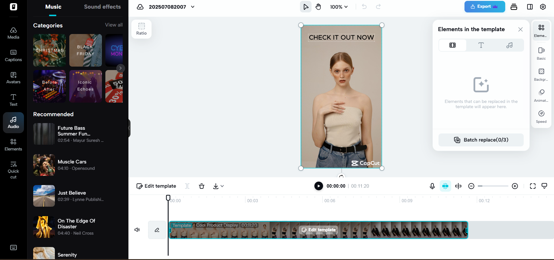 AI-powered video editor