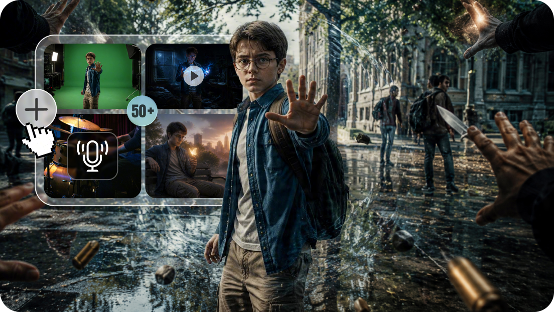 Erstellen Sie eine beliebige Welt mit Multi-Fusion-Input