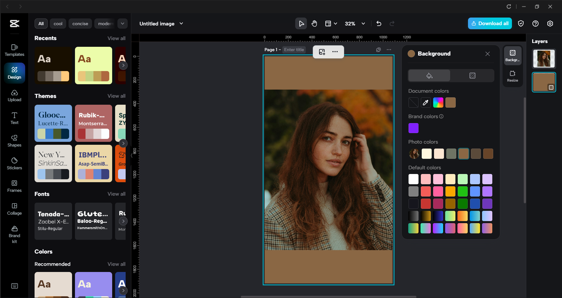 Interface of the CapCut desktop video editor - the best photo editor to download for free