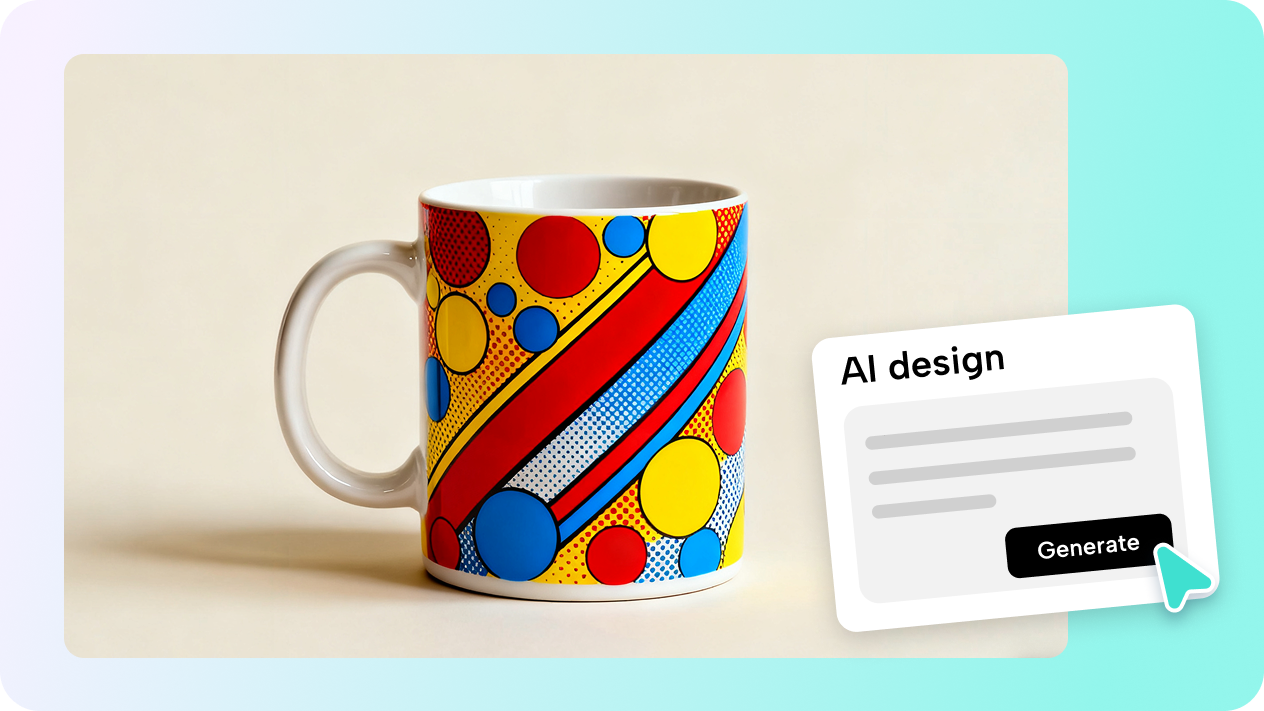 Turn your idea into personalized mugs