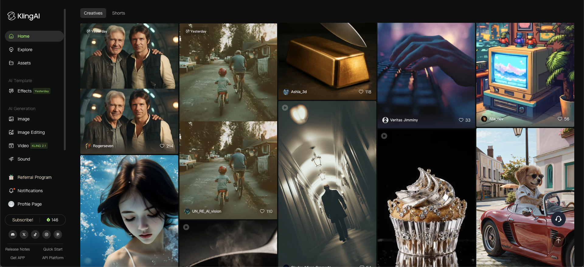 Modelo de vídeo Kling