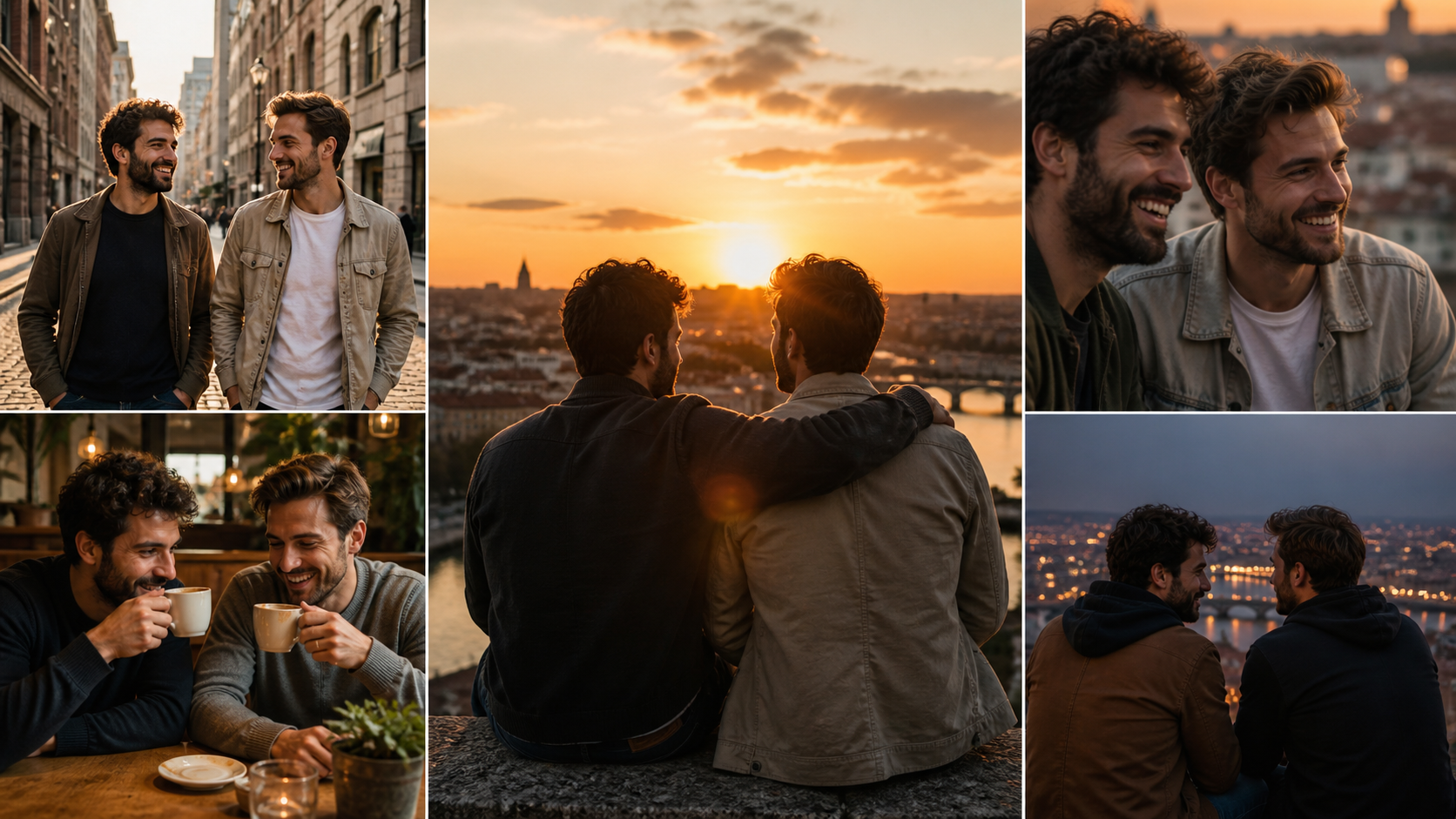 Male Friends Video hero image