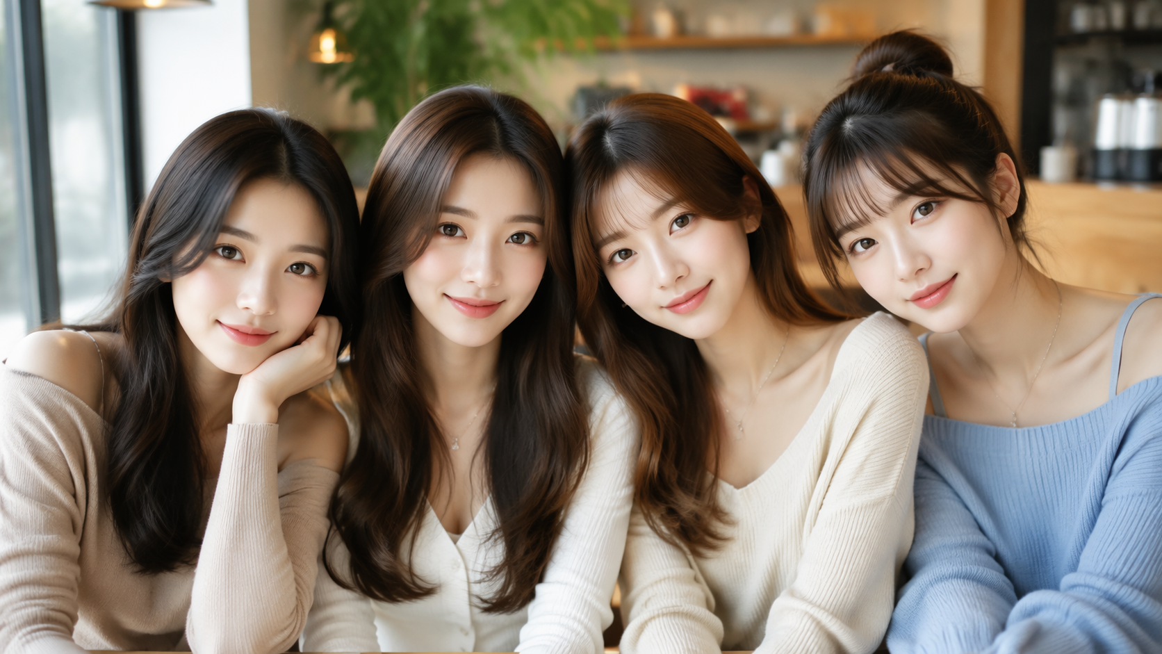 Dreamina AI Korean Girls Generator Prompt Beispiel 3: Soft Beauty Editorial