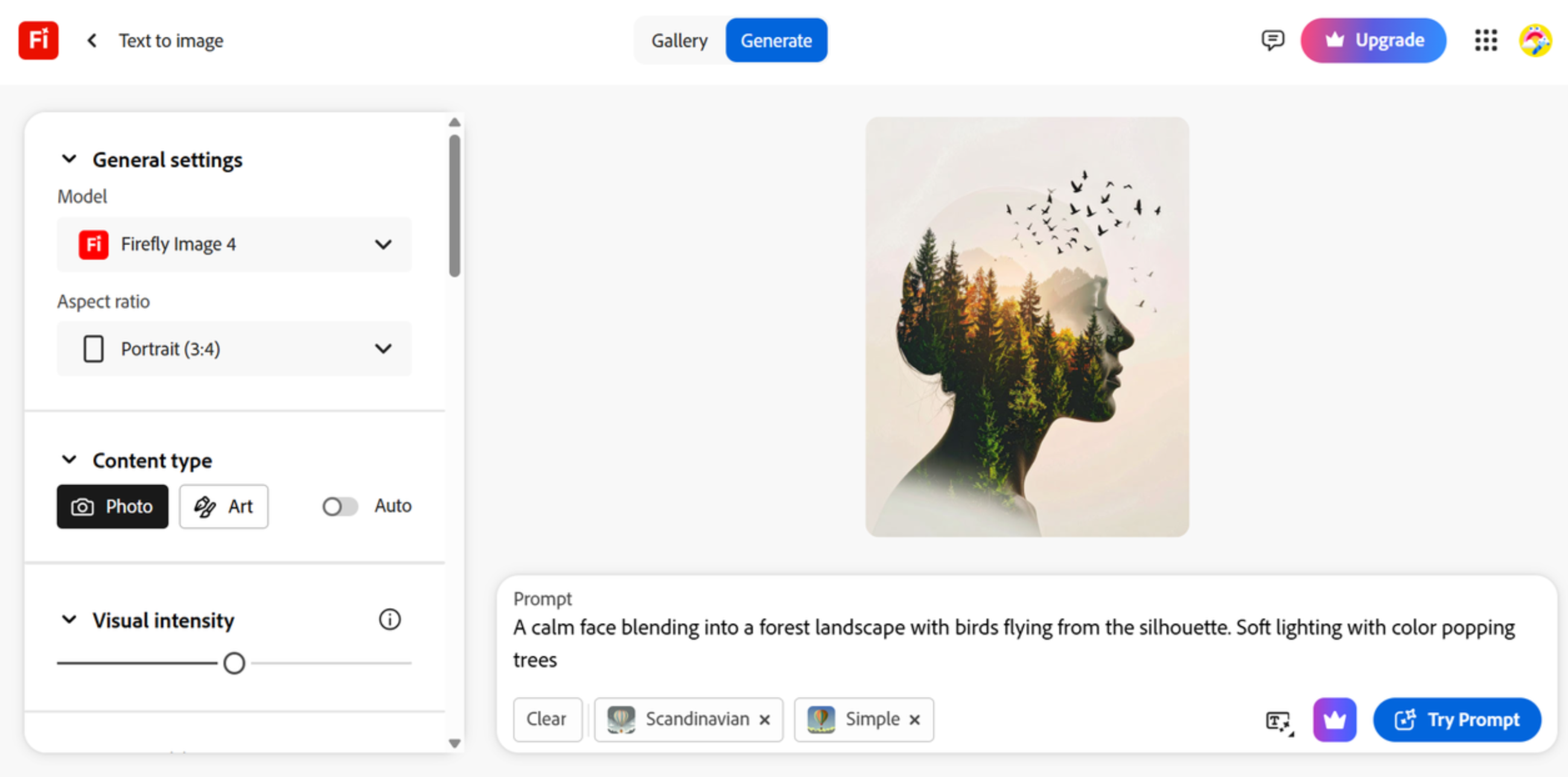 Adobe - the best text-to-image generator AI for free