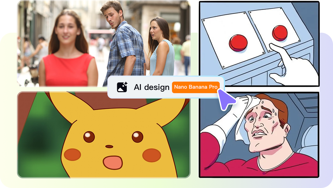 Create hilarious memes using templates