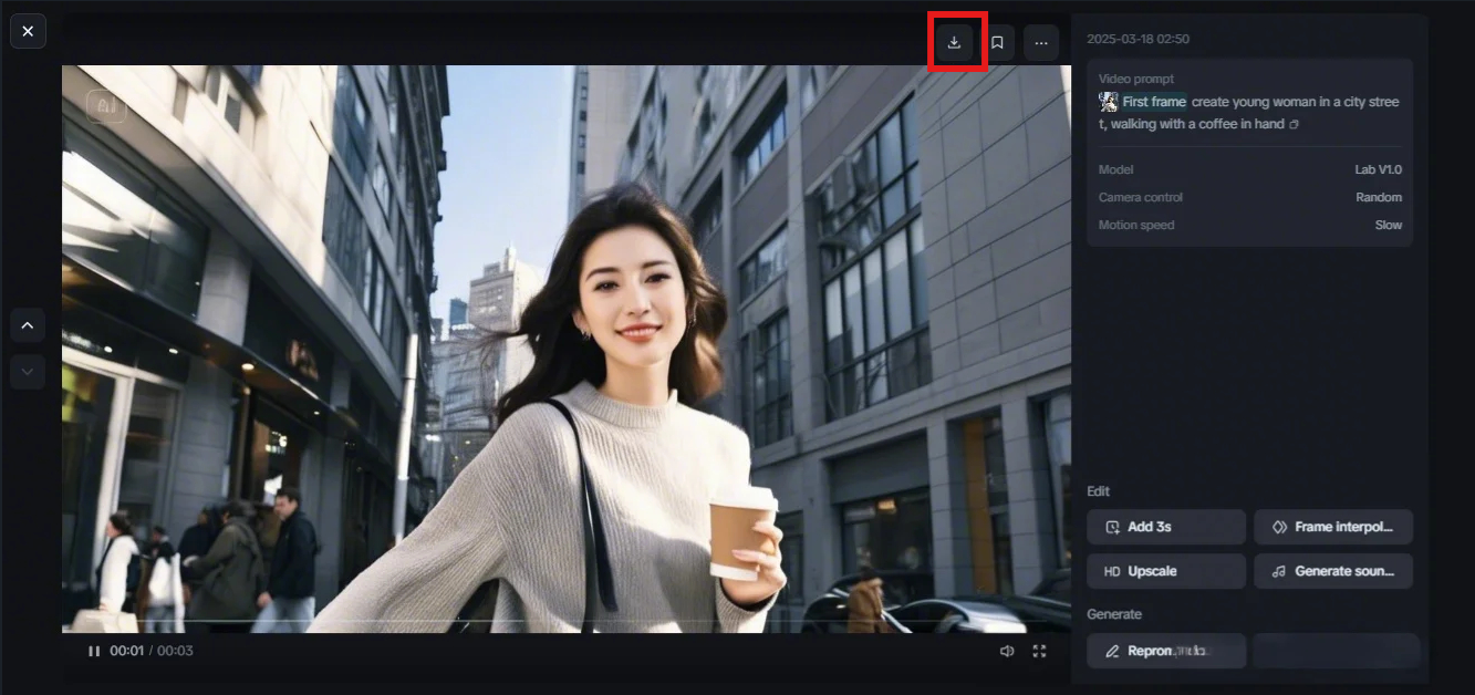 Download text to video without watermark