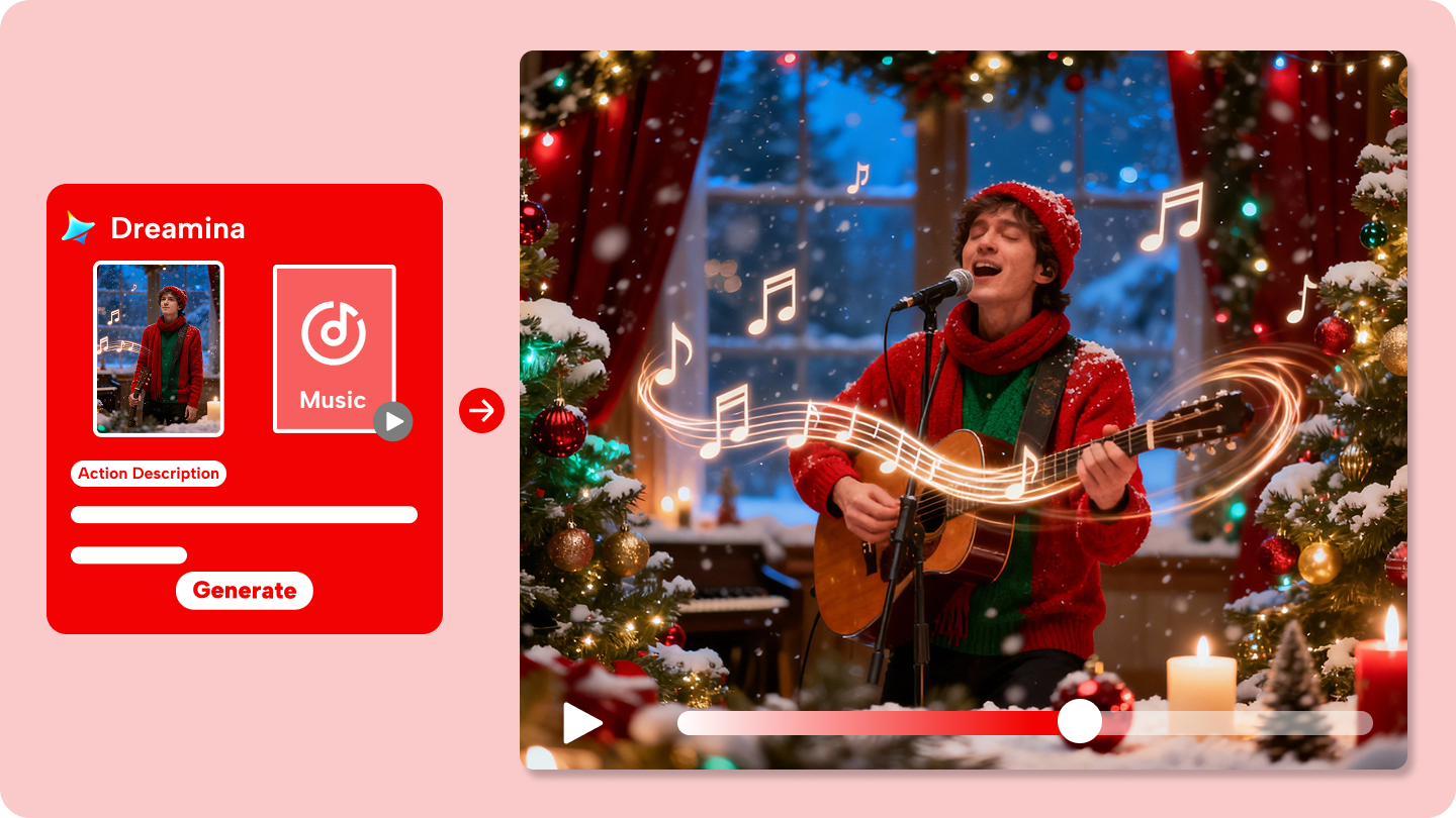 Christmas Music Video Maker: Create Festive Memories with AI 