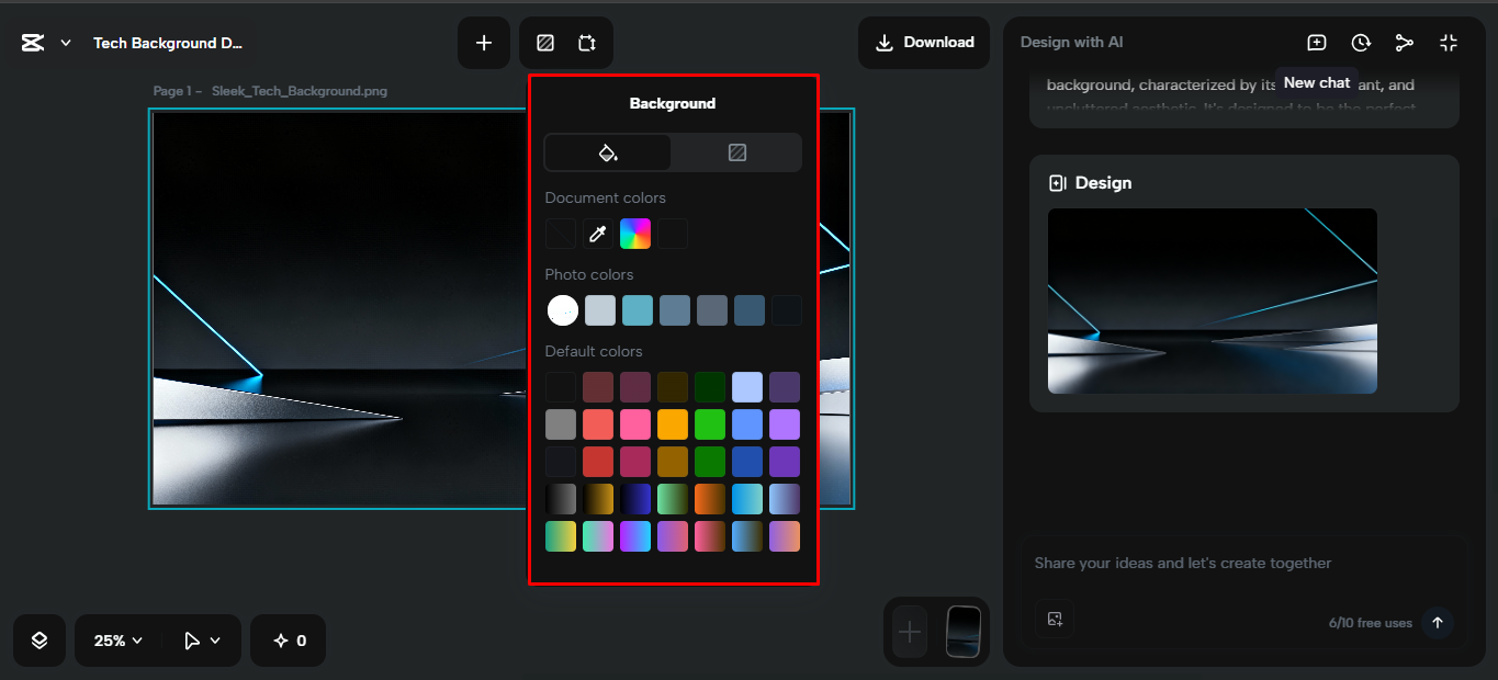 Using editing tools in the CapCut desktop video editor