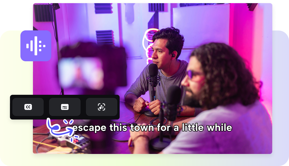 Smooth speech to text conversion with AI