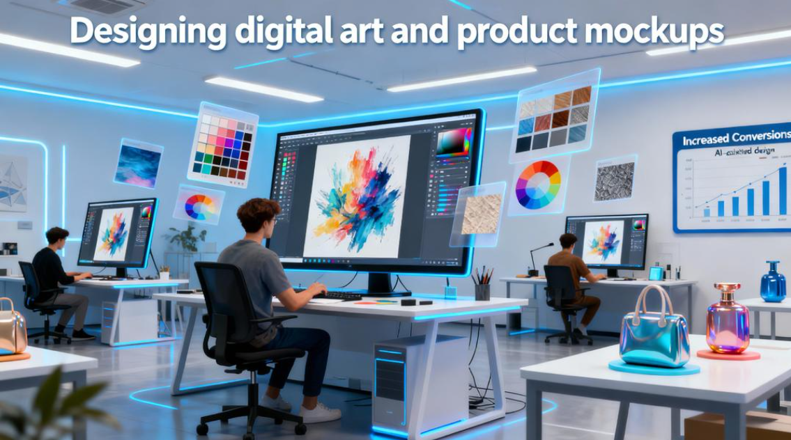 Create digital art and mockups effortlessly