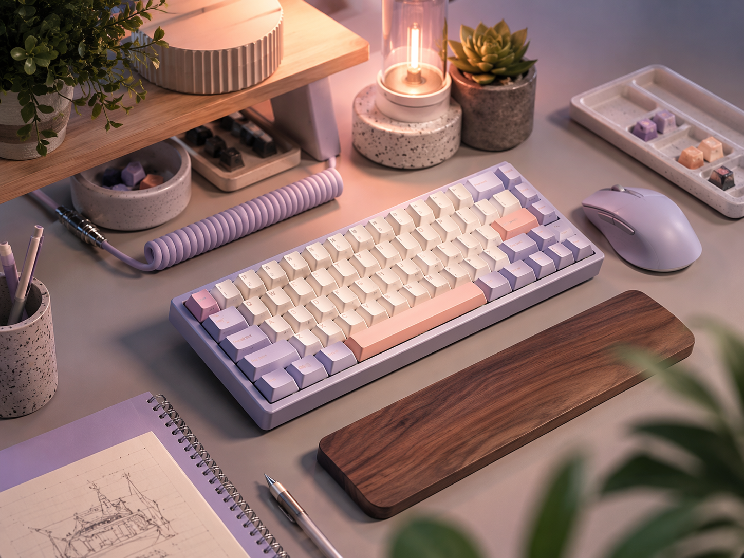 AI Keyboard Mockup Prompts hero image