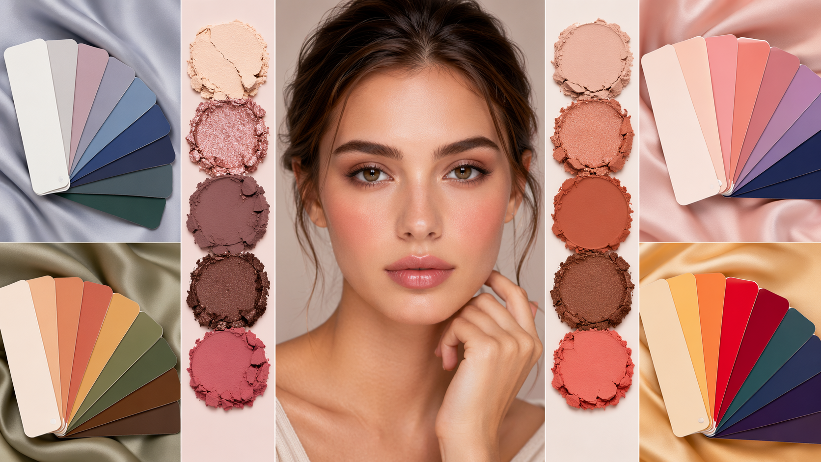 Dreamina-Farbanalysetest: Vergleich der Make-up-Palette