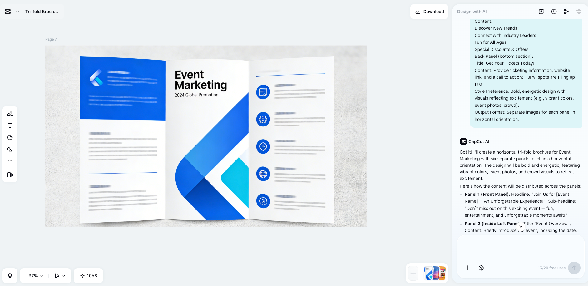 Event Marketing Brochure