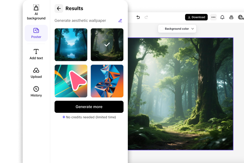 Customize the flyer design