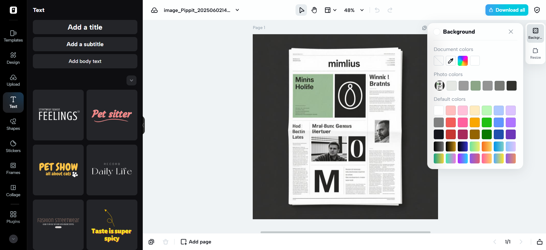 Advanced AI editing tools