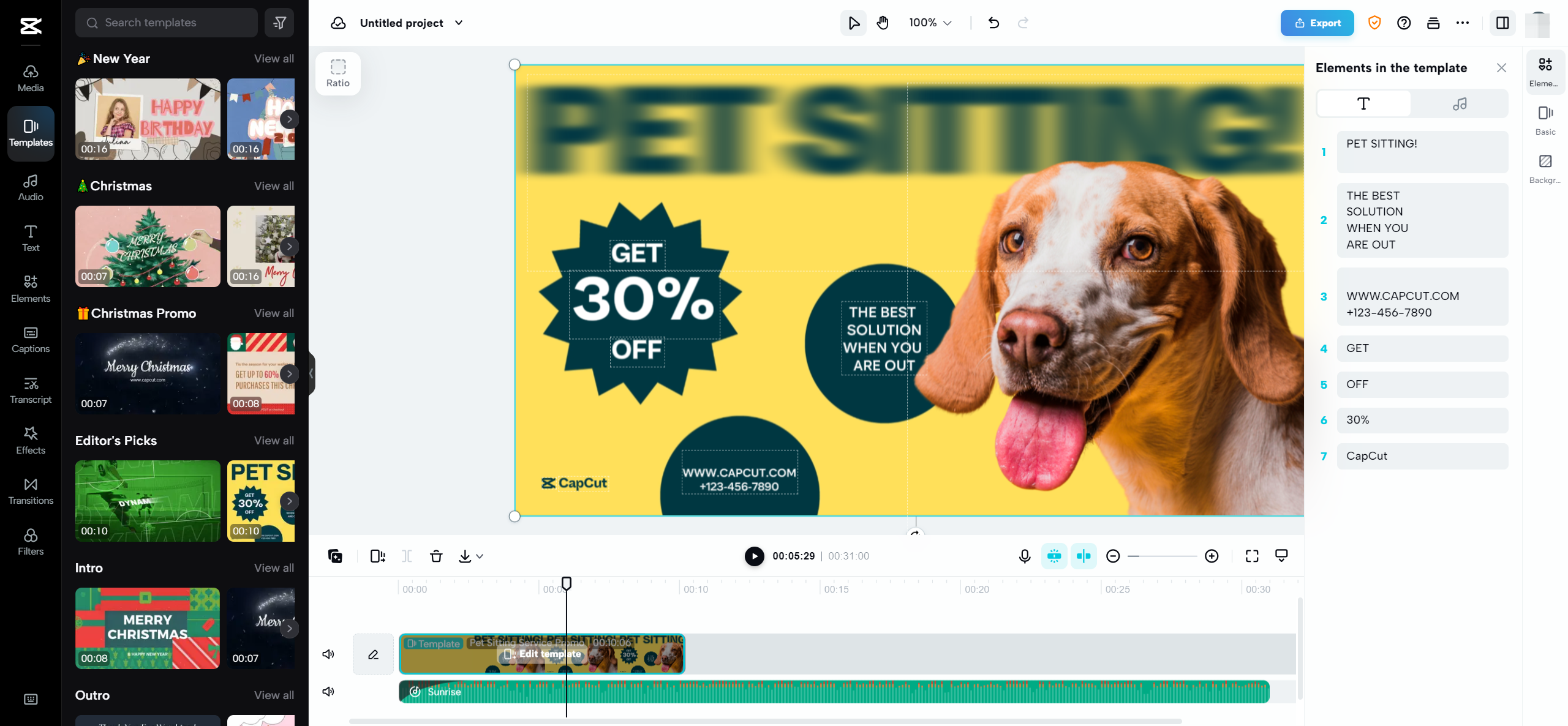 Unlock more video editing features with the CapCut online video editor