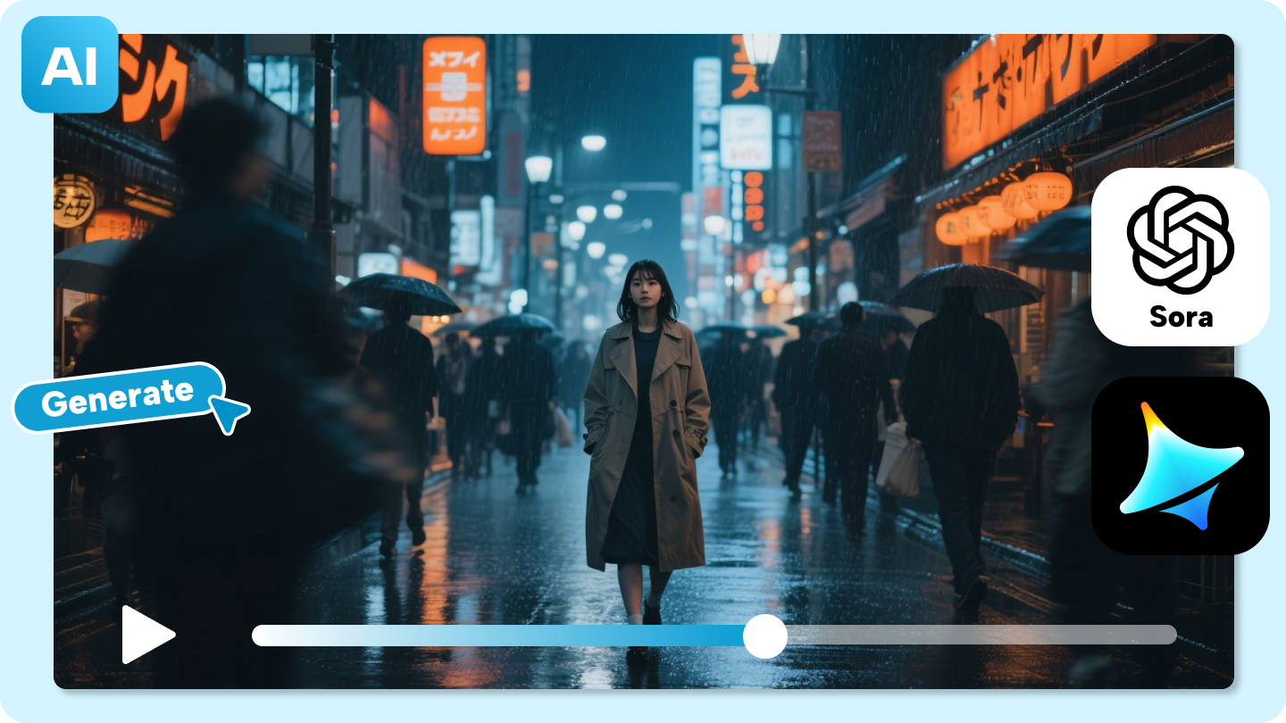 Creador de videos de Sora AI