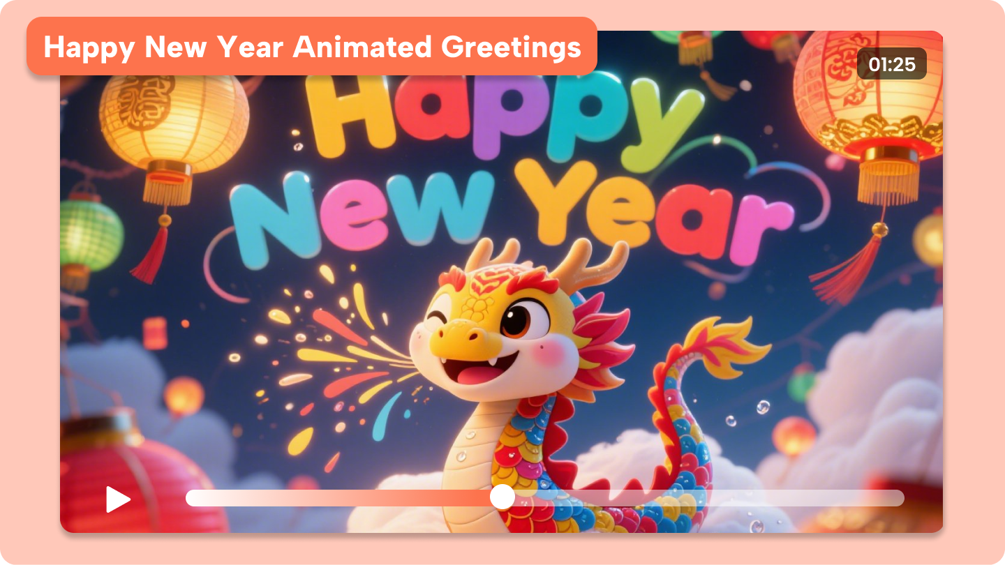 анімований з новим роком