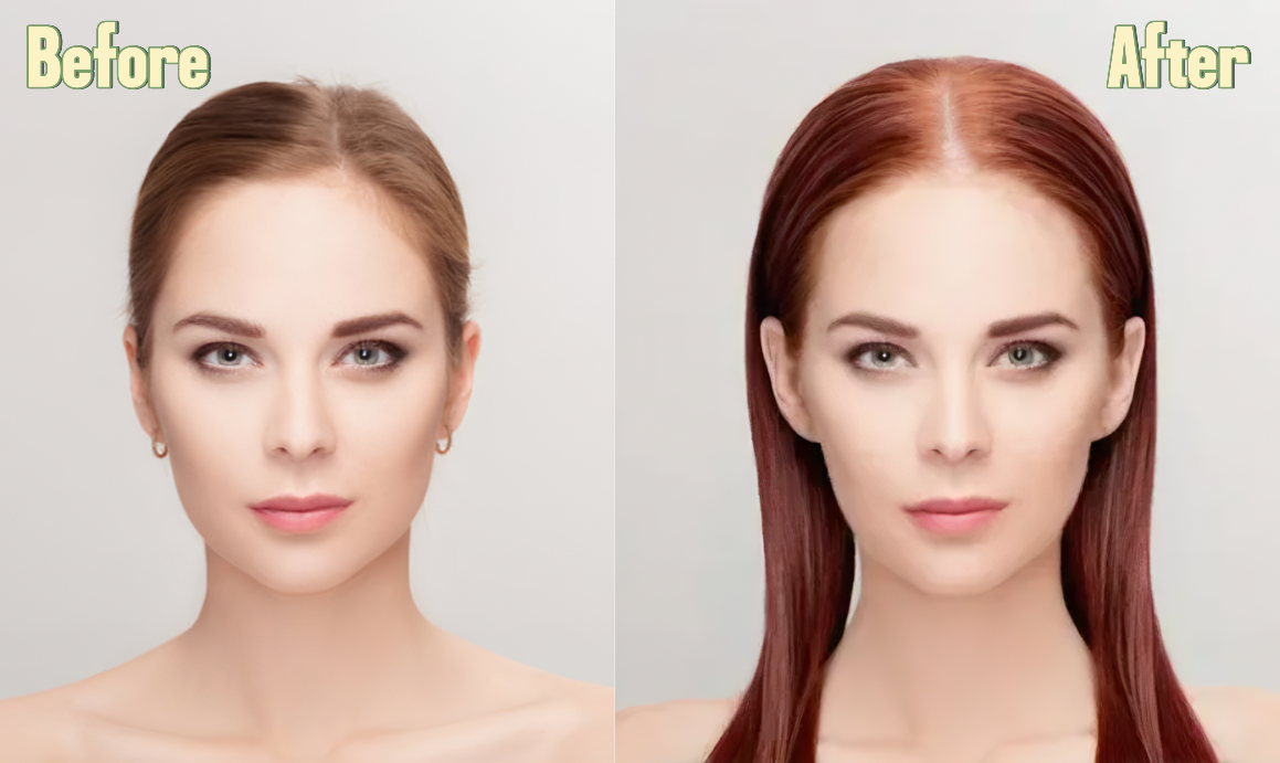 Change hair style