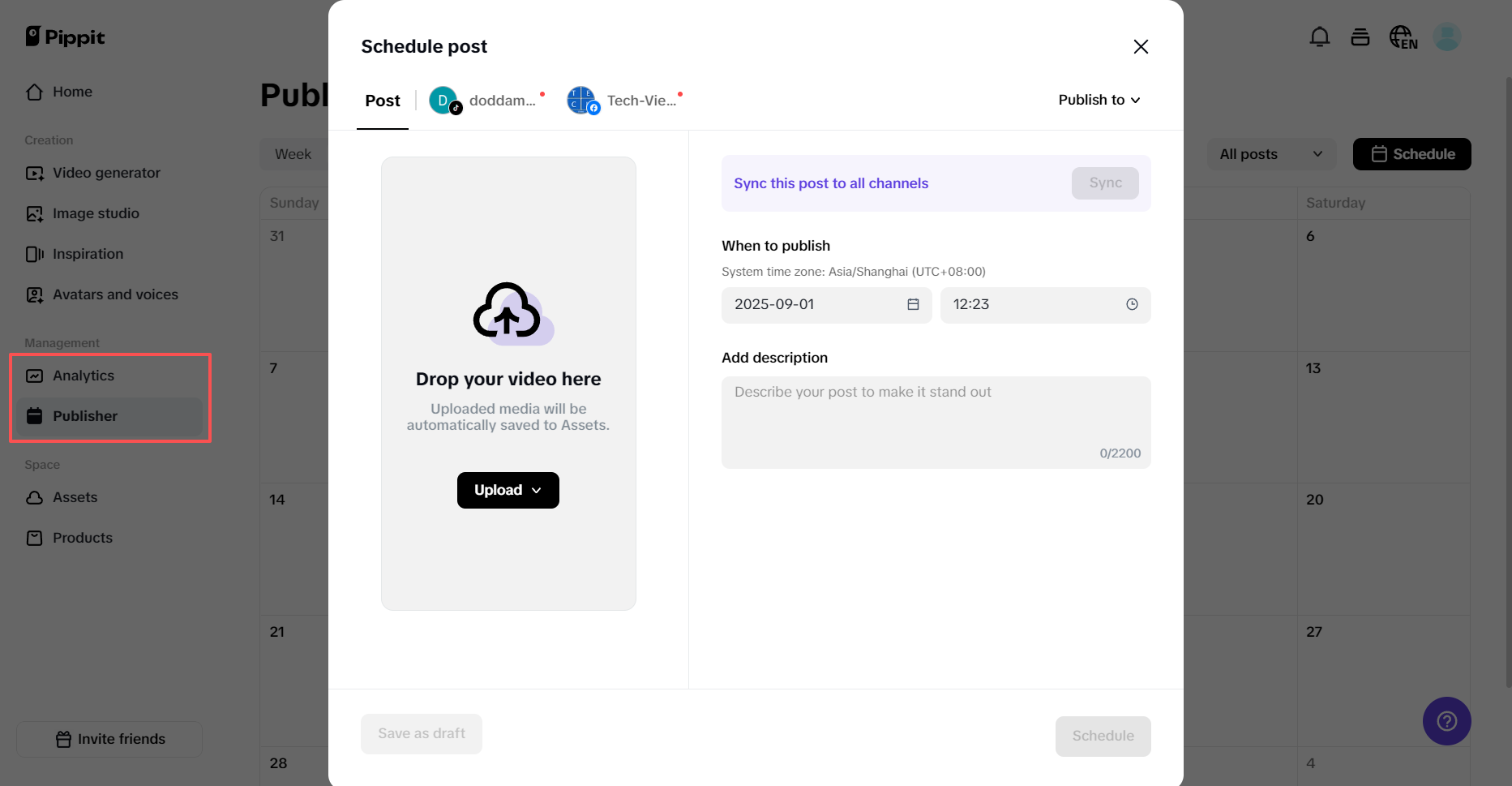 Matatalinong pag-schedule ng kampanya at analytics