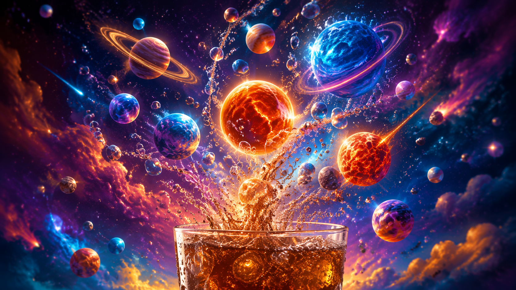 Dreamina AI Drink Story Generator Prompt Beispiel 6: Lifestyle Mocktail Cover
